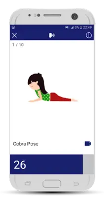 Kids Yoga android App screenshot 1