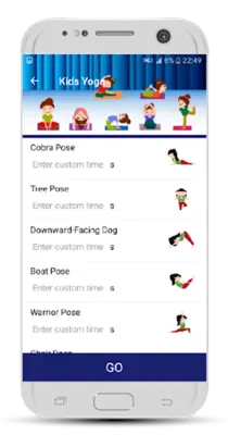 Kids Yoga android App screenshot 2
